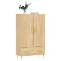 Thumbnail for Highboard Sonoma-Eiche 69,5x31x115 cm Holzwerkstoff