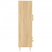Thumbnail for Highboard Sonoma-Eiche 69,5x31x115 cm Holzwerkstoff