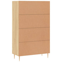 Thumbnail for Highboard Sonoma-Eiche 69,5x31x115 cm Holzwerkstoff