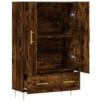 Thumbnail for Highboard Räuchereiche 69,5x31x115 cm Holzwerkstoff