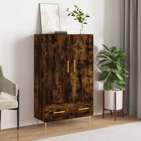 Thumbnail for Highboard Räuchereiche 69,5x31x115 cm Holzwerkstoff