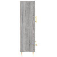 Thumbnail for Highboard Grau Sonoma 69,5x31x115 cm Holzwerkstoff