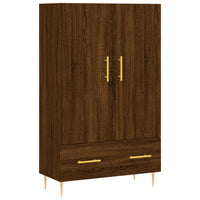 Thumbnail for Highboard Braun Eichen-Optik 69,5x31x115 cm Holzwerkstoff