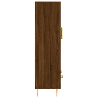 Thumbnail for Highboard Braun Eichen-Optik 69,5x31x115 cm Holzwerkstoff