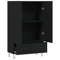 Thumbnail for Highboard Schwarz 69,5x31x115 cm Holzwerkstoff