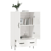 Thumbnail for Highboard Hochglanz-Weiß 69,5x31x115 cm Holzwerkstoff