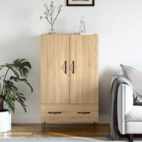 Thumbnail for Highboard Sonoma-Eiche 69,5x31x115 cm Holzwerkstoff