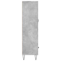 Thumbnail for Highboard Betongrau 69,5x31x115 cm Holzwerkstoff