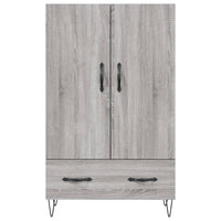 Thumbnail for Highboard Grau Sonoma 69,5x31x115 cm Holzwerkstoff