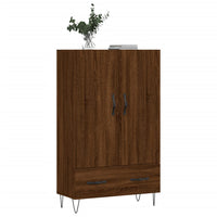 Thumbnail for Highboard Braun Eichen-Optik 69,5x31x115 cm Holzwerkstoff