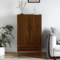 Thumbnail for Highboard Braun Eichen-Optik 69,5x31x115 cm Holzwerkstoff