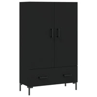 Thumbnail for Highboard Schwarz 69,5x31x115 cm Holzwerkstoff