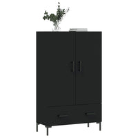 Thumbnail for Highboard Schwarz 69,5x31x115 cm Holzwerkstoff