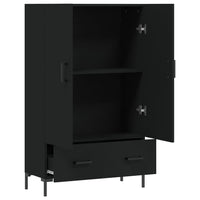 Thumbnail for Highboard Schwarz 69,5x31x115 cm Holzwerkstoff