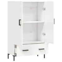 Thumbnail for Highboard Hochglanz-Weiß 69,5x31x115 cm Holzwerkstoff