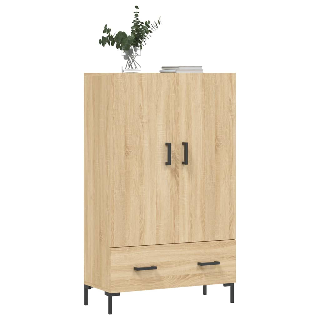 Highboard Sonoma-Eiche 69,5x31x115 cm Holzwerkstoff
