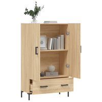 Thumbnail for Highboard Sonoma-Eiche 69,5x31x115 cm Holzwerkstoff