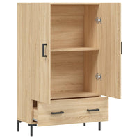 Thumbnail for Highboard Sonoma-Eiche 69,5x31x115 cm Holzwerkstoff