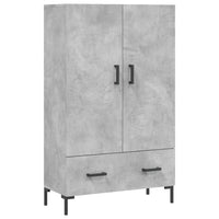 Thumbnail for Highboard Betongrau 69,5x31x115 cm Holzwerkstoff