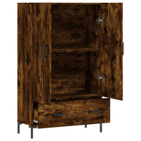 Thumbnail for Highboard Räuchereiche 69,5x31x115 cm Holzwerkstoff