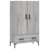 Thumbnail for Highboard Grau Sonoma 69,5x31x115 cm Holzwerkstoff