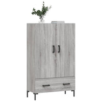 Thumbnail for Highboard Grau Sonoma 69,5x31x115 cm Holzwerkstoff