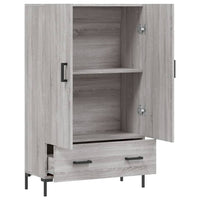 Thumbnail for Highboard Grau Sonoma 69,5x31x115 cm Holzwerkstoff