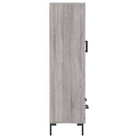 Thumbnail for Highboard Grau Sonoma 69,5x31x115 cm Holzwerkstoff