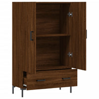 Thumbnail for Highboard Braun Eichen-Optik 69,5x31x115 cm Holzwerkstoff