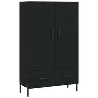 Thumbnail for Highboard Schwarz 69,5x31x115 cm Holzwerkstoff