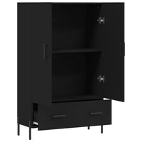 Thumbnail for Highboard Schwarz 69,5x31x115 cm Holzwerkstoff