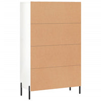 Thumbnail for Highboard Hochglanz-Weiß 69,5x31x115 cm Holzwerkstoff