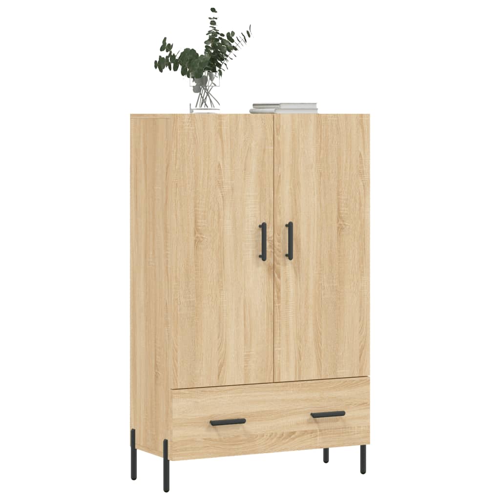 Highboard Sonoma-Eiche 69,5x31x115 cm Holzwerkstoff