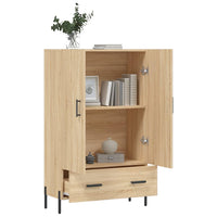 Thumbnail for Highboard Sonoma-Eiche 69,5x31x115 cm Holzwerkstoff