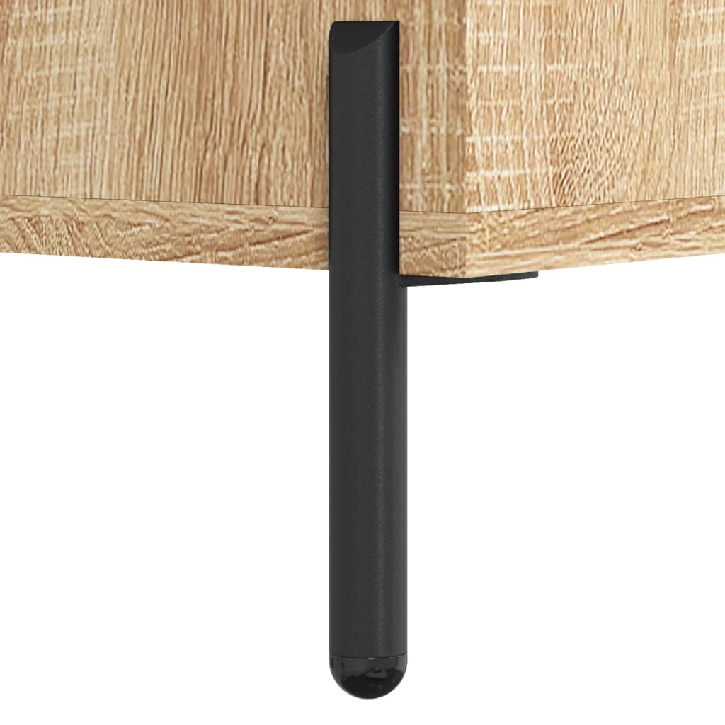 Highboard Sonoma-Eiche 69,5x31x115 cm Holzwerkstoff