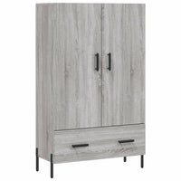 Thumbnail for Highboard Grau Sonoma 69,5x31x115 cm Holzwerkstoff