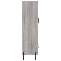 Thumbnail for Highboard Grau Sonoma 69,5x31x115 cm Holzwerkstoff