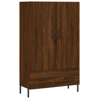 Thumbnail for Highboard Braun Eichen-Optik 69,5x31x115 cm Holzwerkstoff