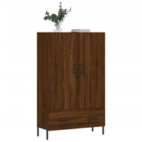 Thumbnail for Highboard Braun Eichen-Optik 69,5x31x115 cm Holzwerkstoff