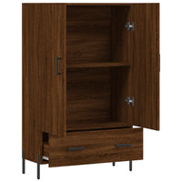 Thumbnail for Highboard Braun Eichen-Optik 69,5x31x115 cm Holzwerkstoff
