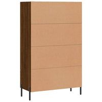 Thumbnail for Highboard Braun Eichen-Optik 69,5x31x115 cm Holzwerkstoff
