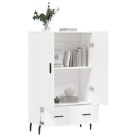 Thumbnail for Highboard Weiß 69,5x31x115 cm Holzwerkstoff
