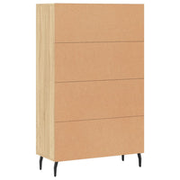 Thumbnail for Highboard Sonoma-Eiche 69,5x31x115 cm Holzwerkstoff