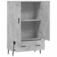 Thumbnail for Highboard Betongrau 69,5x31x115 cm Holzwerkstoff