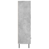 Thumbnail for Highboard Betongrau 69,5x31x115 cm Holzwerkstoff