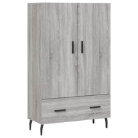 Thumbnail for Highboard Grau Sonoma 69,5x31x115 cm Holzwerkstoff
