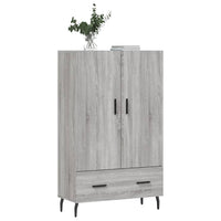 Thumbnail for Highboard Grau Sonoma 69,5x31x115 cm Holzwerkstoff