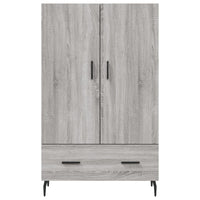 Thumbnail for Highboard Grau Sonoma 69,5x31x115 cm Holzwerkstoff