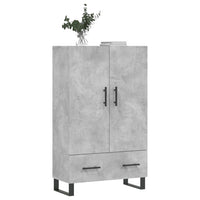 Thumbnail for Highboard Betongrau 69,5x31x115 cm Holzwerkstoff