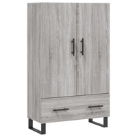 Thumbnail for Highboard Grau Sonoma 69,5x31x115 cm Holzwerkstoff